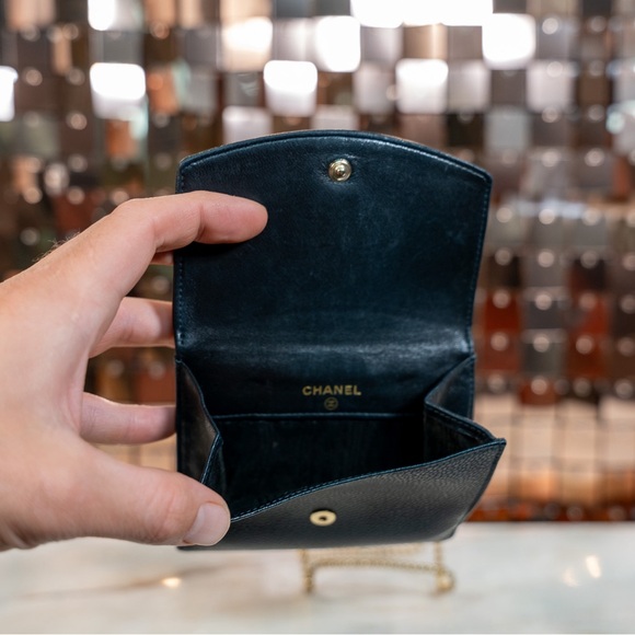 CHANEL Wallet Bi fold wallet Black
Leather Caviar skin 8377258 - Picture 13 of 16